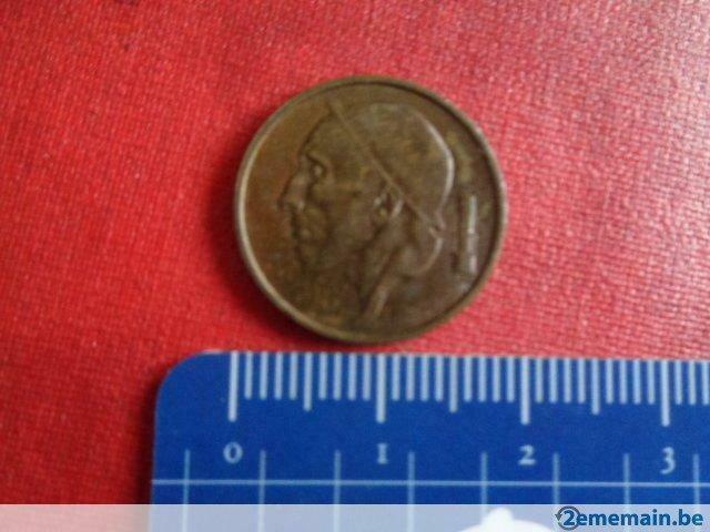 Pièces de monnaies. "BELGIQUE".Baudouin Ier, 50 Centimes., Postzegels en Munten, Munten | Europa | Euromunten, Ophalen of Verzenden