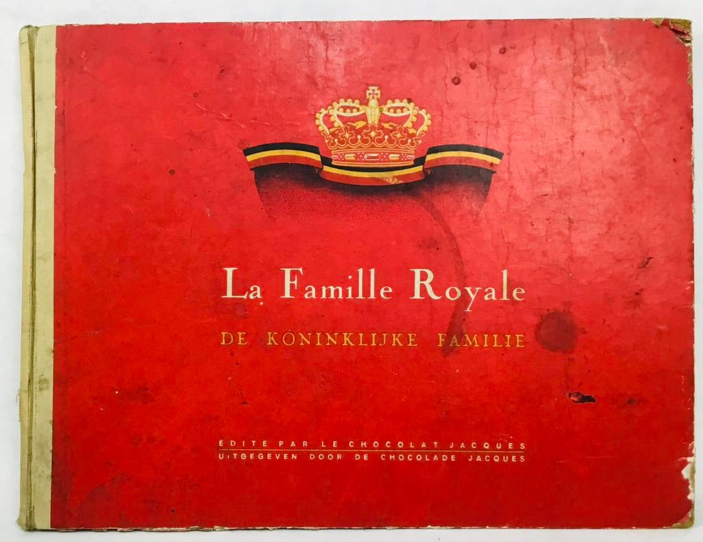Koninklijke familie boek Chocolade Jacques 1938 Volledig, Boeken, Prentenboeken en Plaatjesalbums, Gelezen, Prentenboek, Ophalen of Verzenden