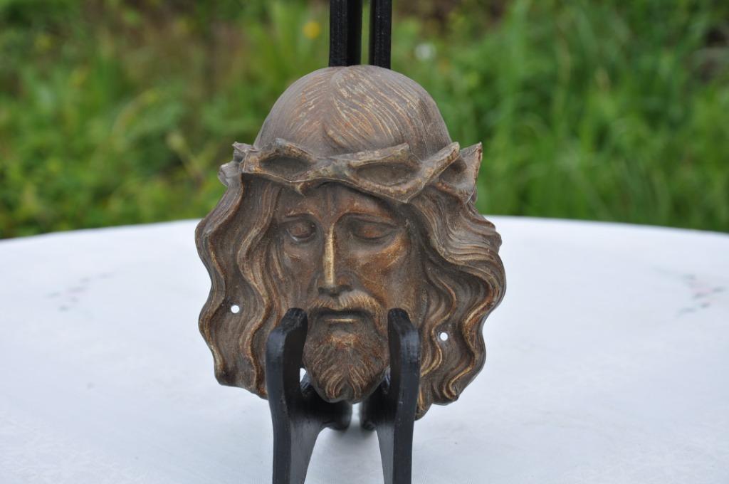 tete de christ en laiton, Antiquités & Art, Enlèvement ou Envoi