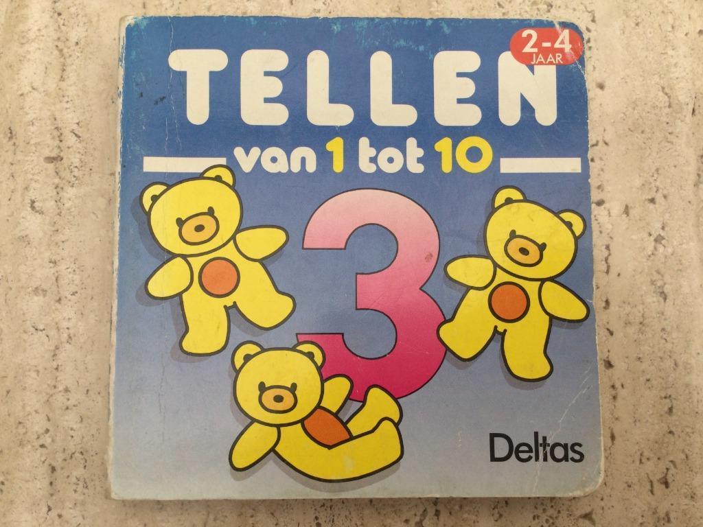 Tellen van 1 tot 10 van 2 tot 4 jaar Deltas, Boeken, Kinderboeken | Baby's en Peuters, Ophalen of Verzenden