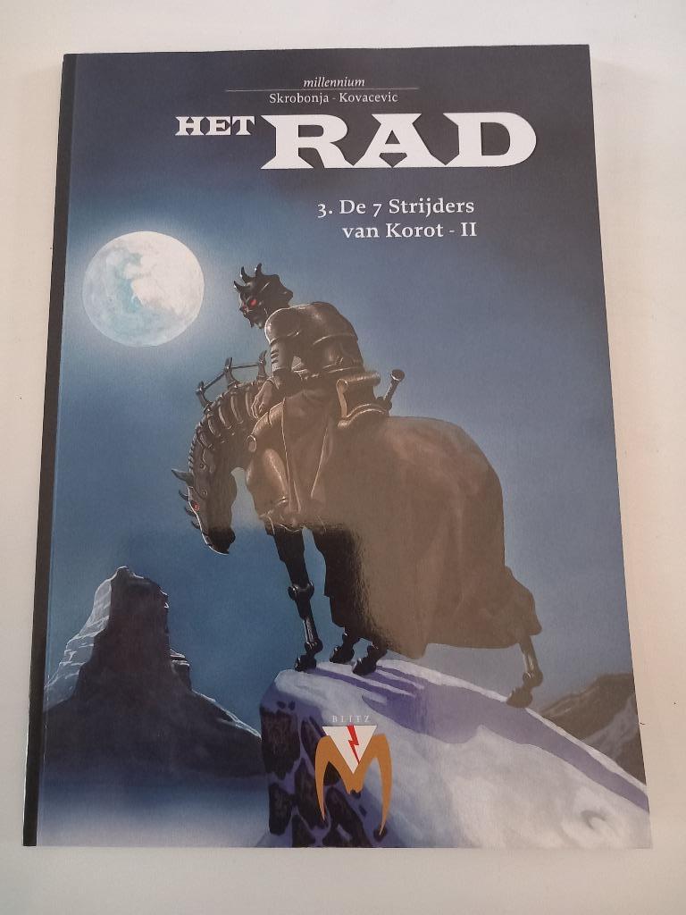 Strip Het Rad 3 De 7 strijders van Korot Blitz Skrobonja, Boeken, Eén stripboek, Ophalen of Verzenden, Zo goed als nieuw, Skrobonja & Kovacevic