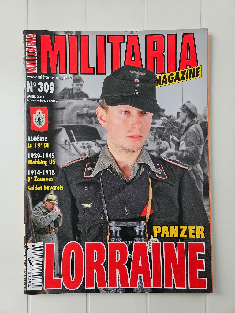 Panzer Lorraine -- Militaria Magazine n309, Enlèvement ou Envoi, Deuxième Guerre mondiale, Utilisé, COLLECTIF