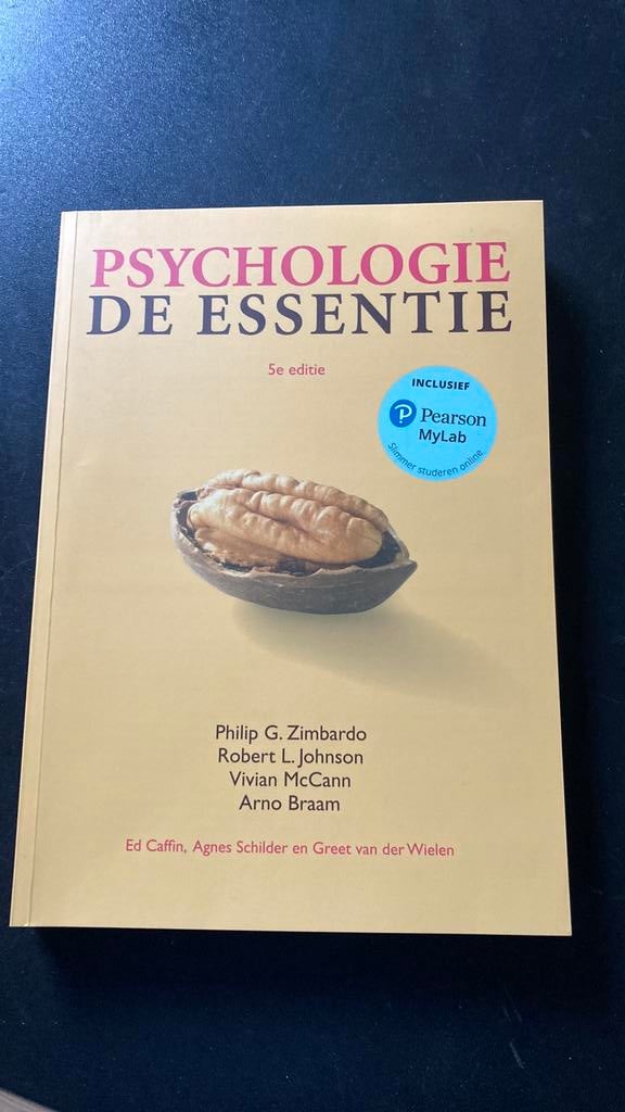 Psychologie, de essentie, 5e editie  NL, Boeken, Ophalen, Bedrijfseconomie, Robert L. Johnson; Vivian McCann; Philip G. Zimbardo; Arno Braam