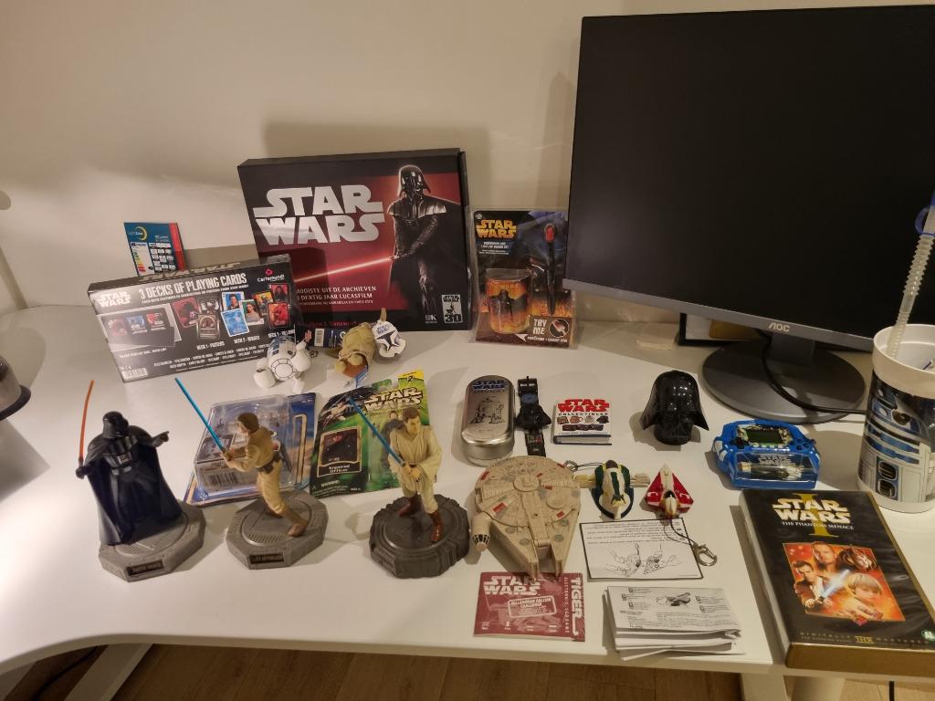 Star wars verzameling collectie, Verzamelen, Ophalen, Zo goed als nieuw