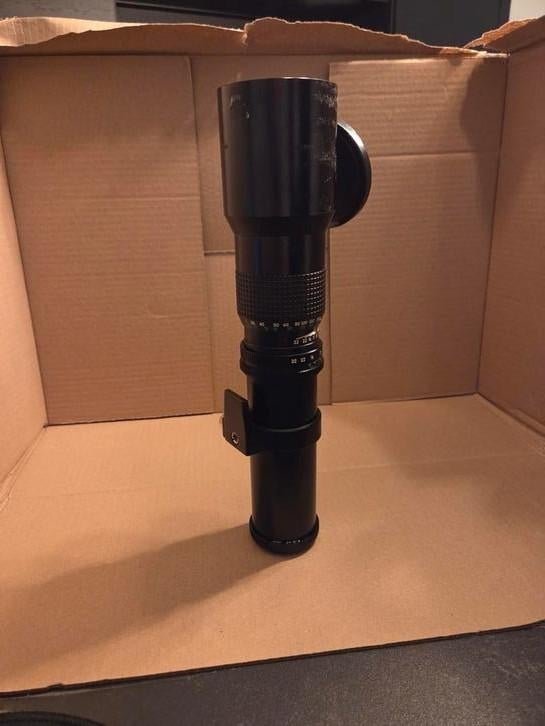 Exakta lens 1:8 f=500mm, Audio, Tv en Foto, Ophalen of Verzenden, Gebruikt