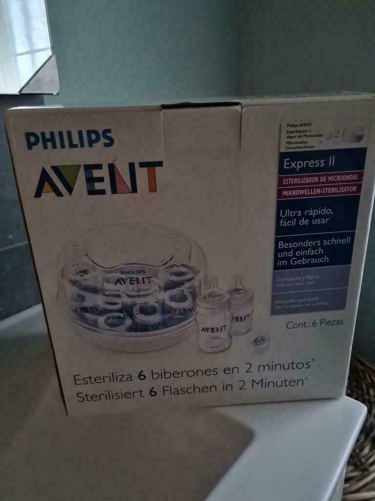 philips Avent microgolfsterilisator - sterilisator flesjes, Ophalen of Verzenden, Sterilisator
