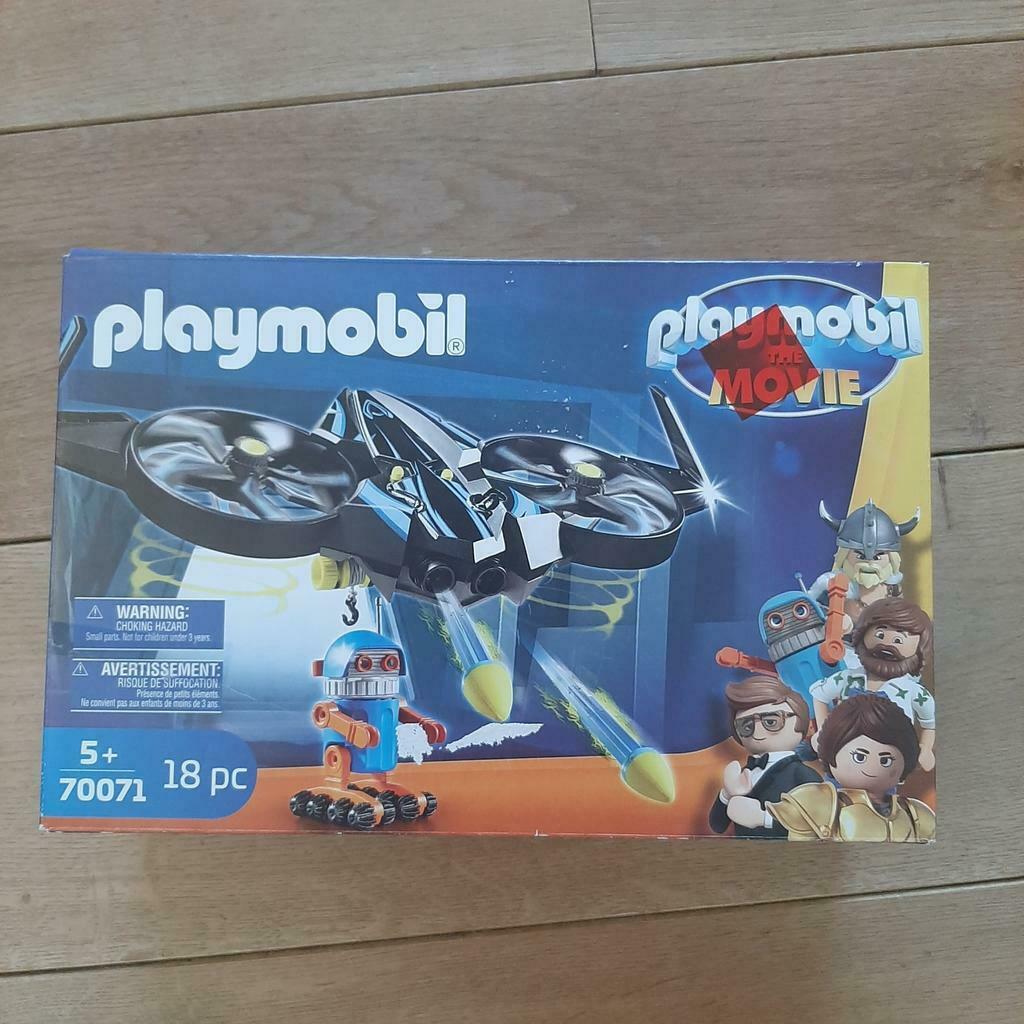 Playmobil - 70071 - playmobil the movie - vliegtuig., Kinderen en Baby's, Speelgoed | Playmobil, Ophalen of Verzenden, Nieuw, Complete set