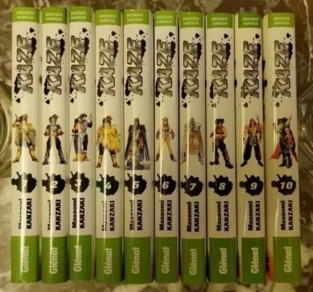 Mangas : KAZE série complète en 10 volumes., Enlèvement ou Envoi, Comme neuf