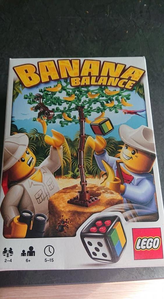 gezelschapspel BANANA LEGO, Ophalen of Verzenden, Zo goed als nieuw, Drie of vier spelers, Lego