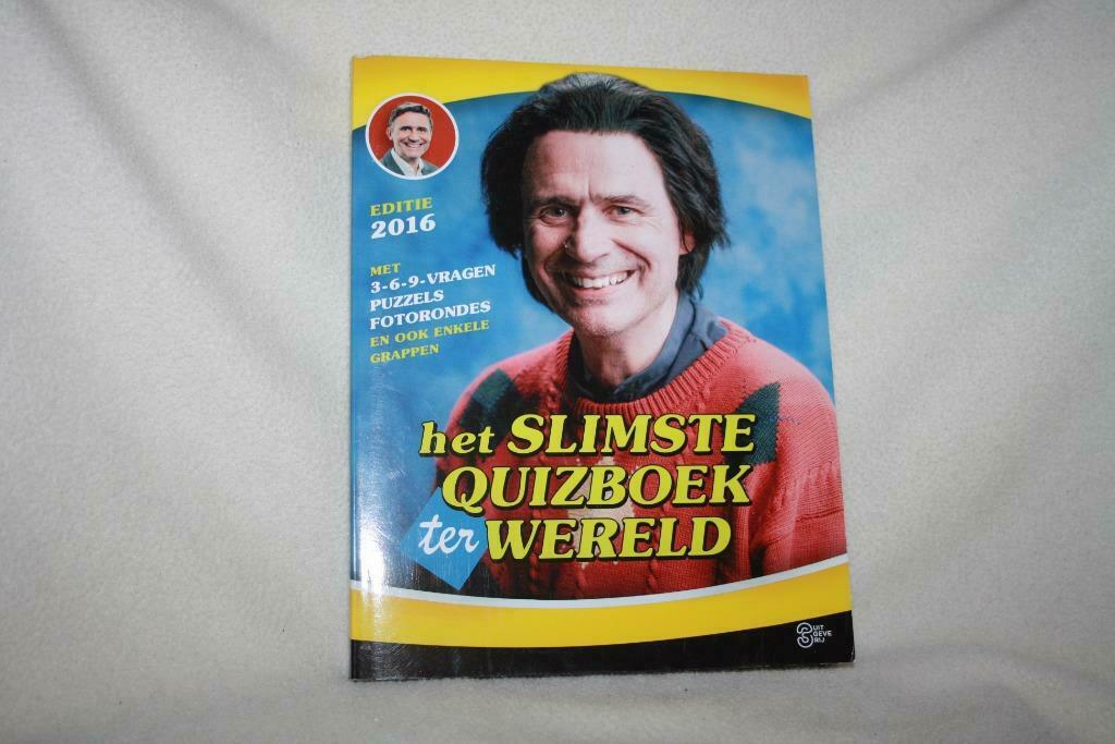 Perfecte staat – Het slimste Quizboek ter wereld Editie 2016, Tv-serie, Ophalen of Verzenden, Zo goed als nieuw, Marc van Springen Roel Rosbloed