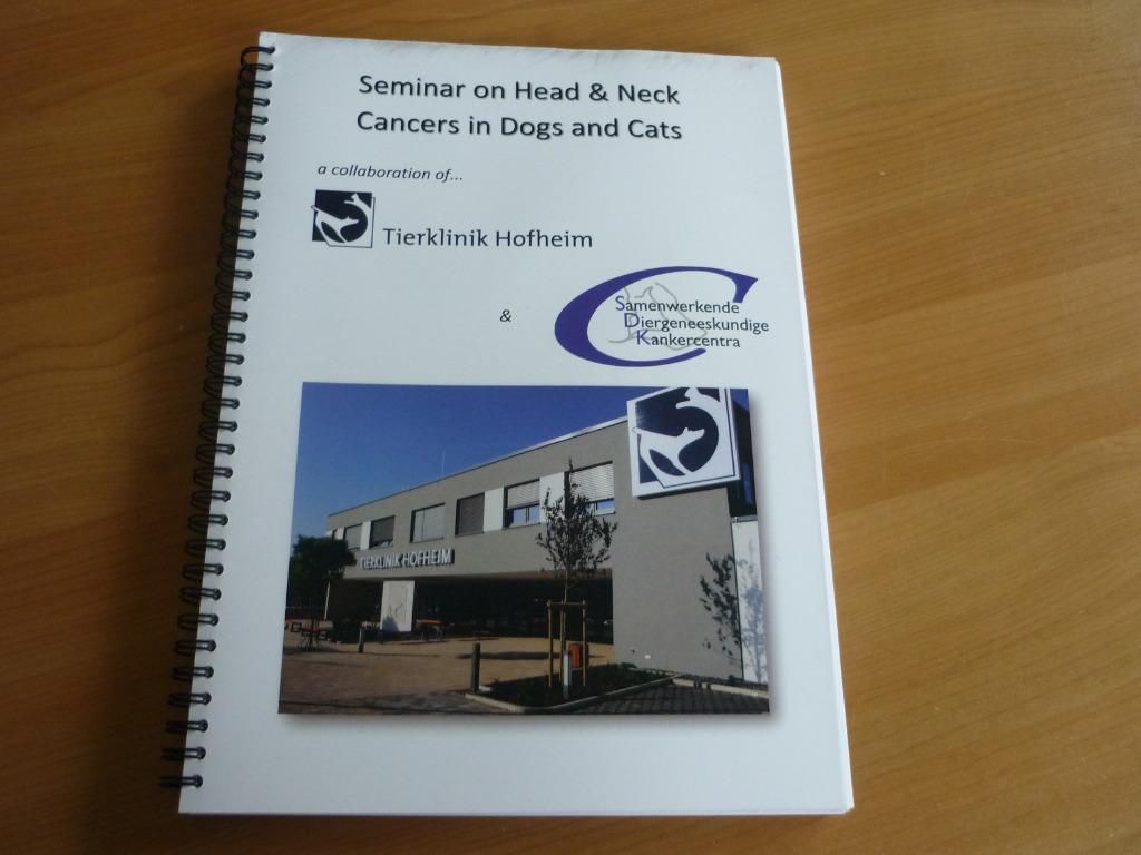 Gratis Seminar on head & neck cancers in dogs and cats, Boeken, Ophalen of Verzenden