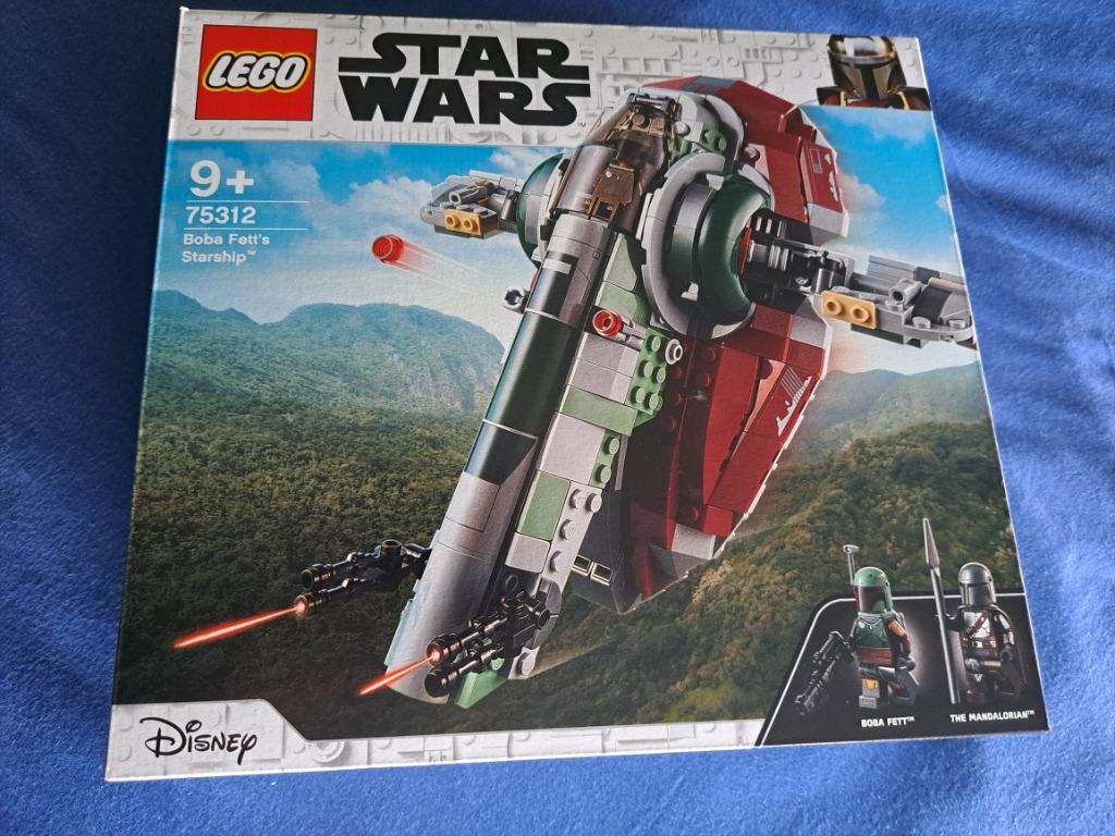 LEGO Star Wars 75312 Het ruimteschip van Boba Fett van Manda, Ophalen, Nieuw, Complete set, Lego