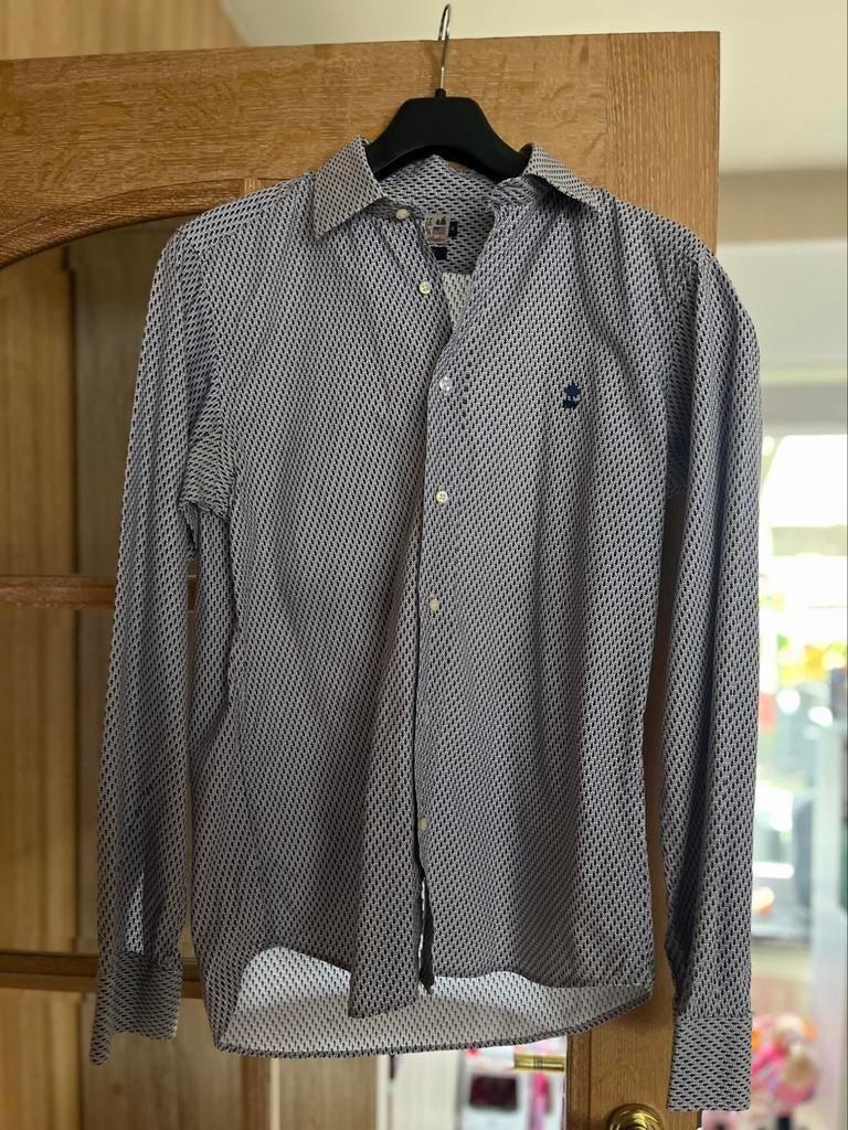 Overhemd van river woods, taille medium, Kleding | Heren, Blauw, Zo goed als nieuw, River woods, Halswijdte 39/40 (M)