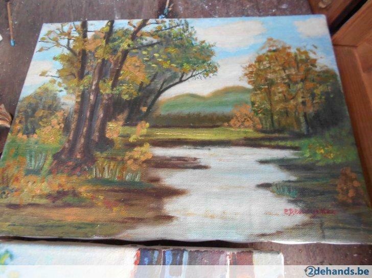 schilderij op doek