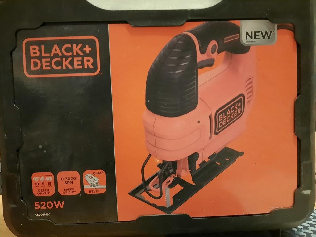Scie sauteuse Black & Decker état neuf, Bricolage & Construction, Enlèvement