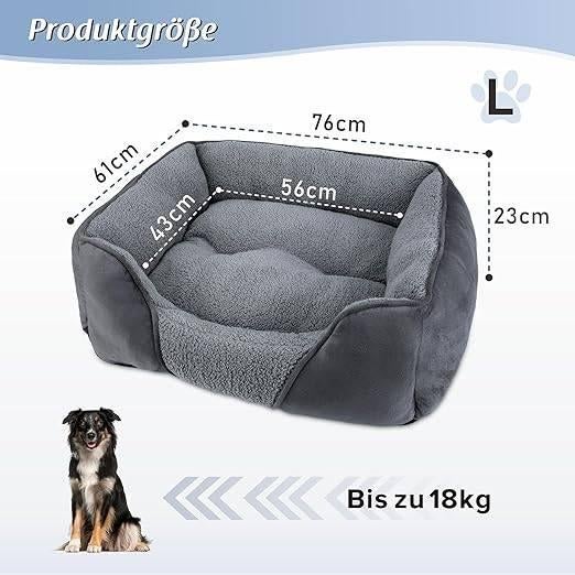 Lit pour chien | Fluffy | LIVRAISON GRATUITE, Animaux & Accessoires, Paniers pour chiens, Neuf, -, FURTIME, -