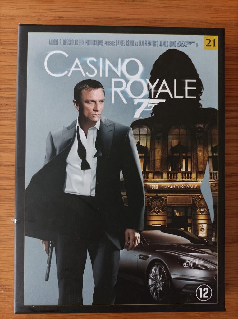 DVD James Bond Casino Royale, Enlèvement ou Envoi, Neuf, dans son emballage, Thriller d'action