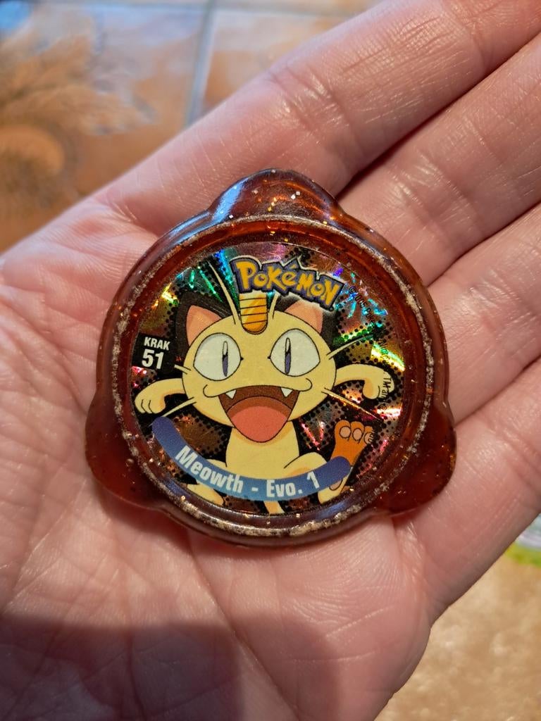 Pokémon Panini van Krak Miaou, Hobby en Vrije tijd, Verzamelkaartspellen | Pokémon, Ophalen of Verzenden, Gebruikt, Overige typen