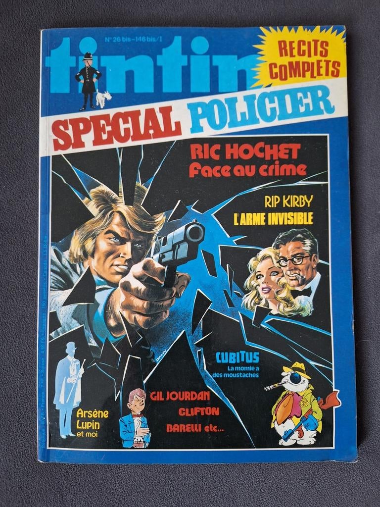 Bd Tintin plus affiche Spirou 2004/05, Enlèvement, Comme neuf