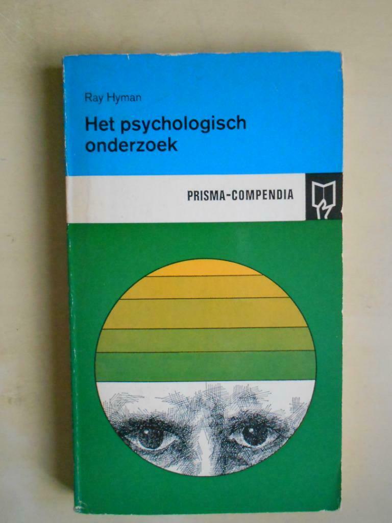 Ray Hyman, "Het psychologisch onderzoek", Het Spectrum, Gelezen, Ray Hyman, Ophalen of Verzenden, Overige onderwerpen