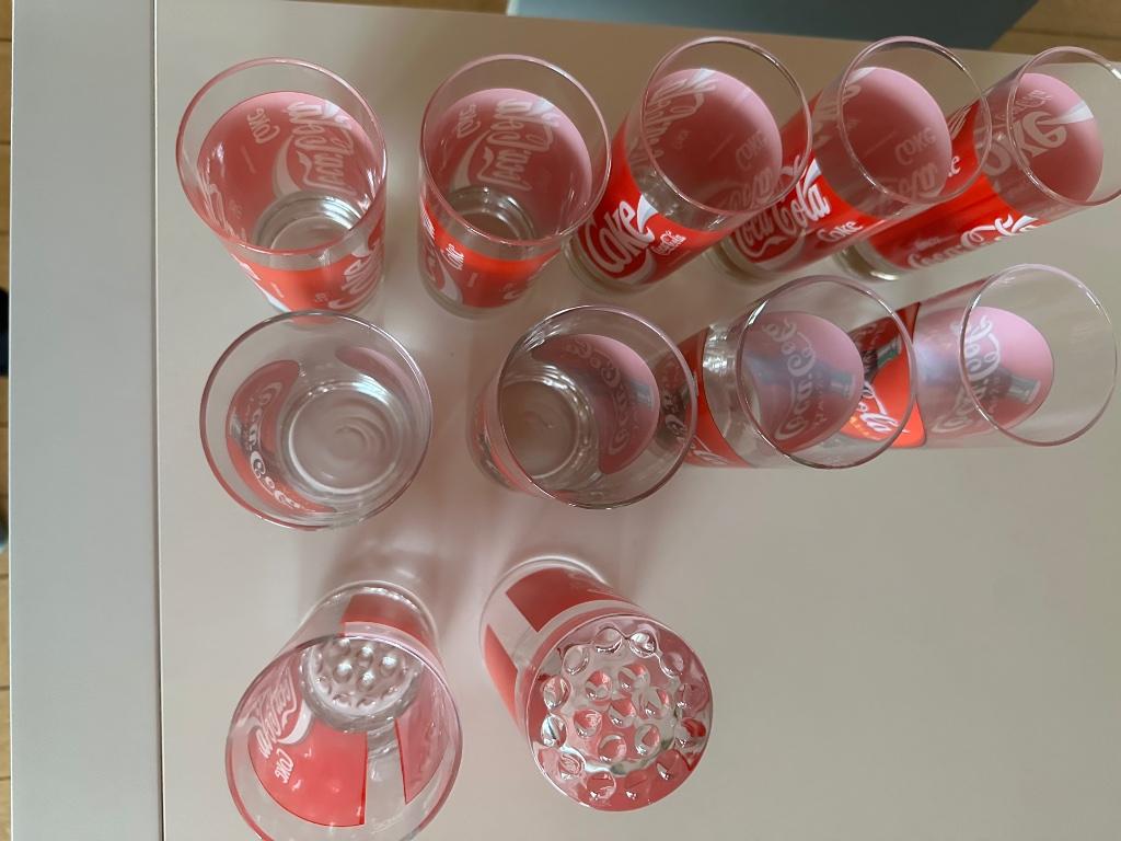 Colaglazen, Ophalen, Zo goed als nieuw, Frisdrankglas