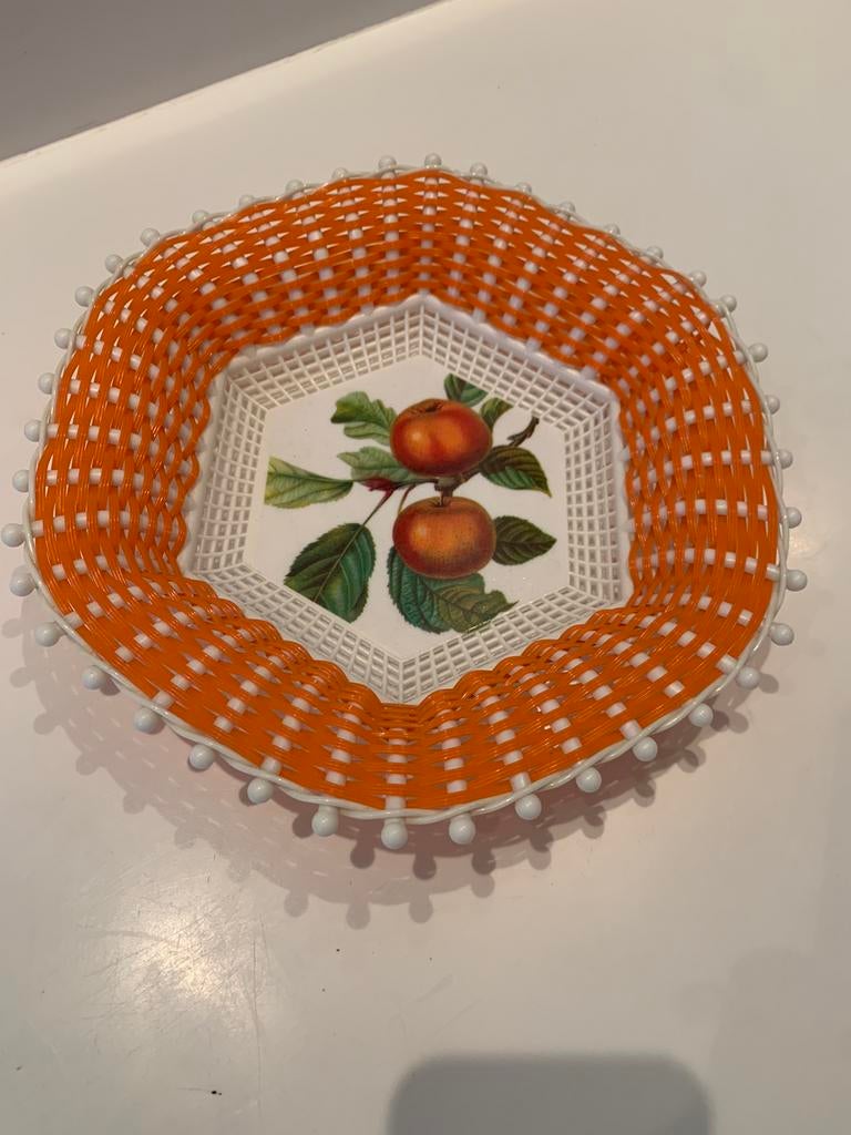 Retro Vintage mooi fruit mandje, Ophalen