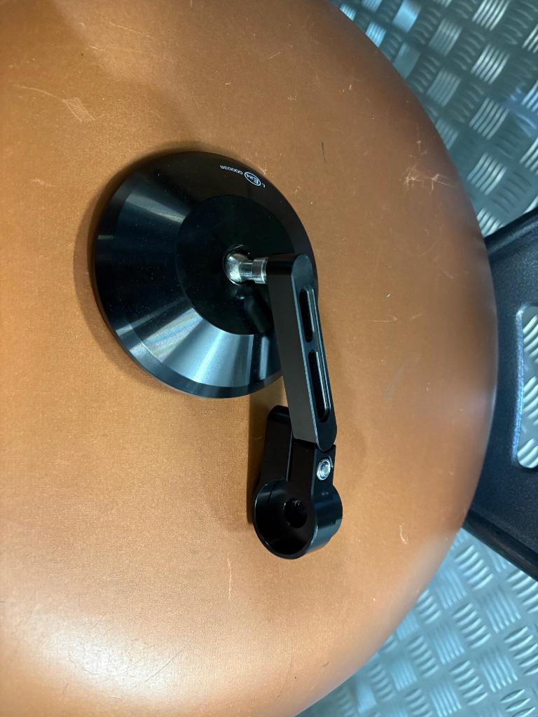 Kawasaki Vulcan 650 S  bar-end spiegels          OO MOTO, Ophalen of Verzenden, Gebruikt