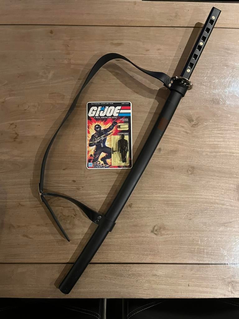 G.I. Joe Snake eyes met Snake Eyes katana!, Verzamelen, Ophalen of Verzenden