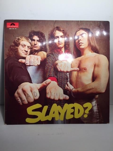 LP - Slade - Tué ? (Vinyle), CD & DVD, Enlèvement ou Envoi, Comme neuf, 12 pouces, Pop rock