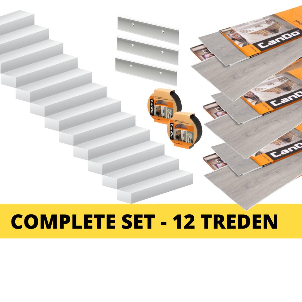 PVC traprenovatie COMPLETE SET vanaf €135,00 GOEDKOOPSTE, Ophalen, Nieuw, Trap