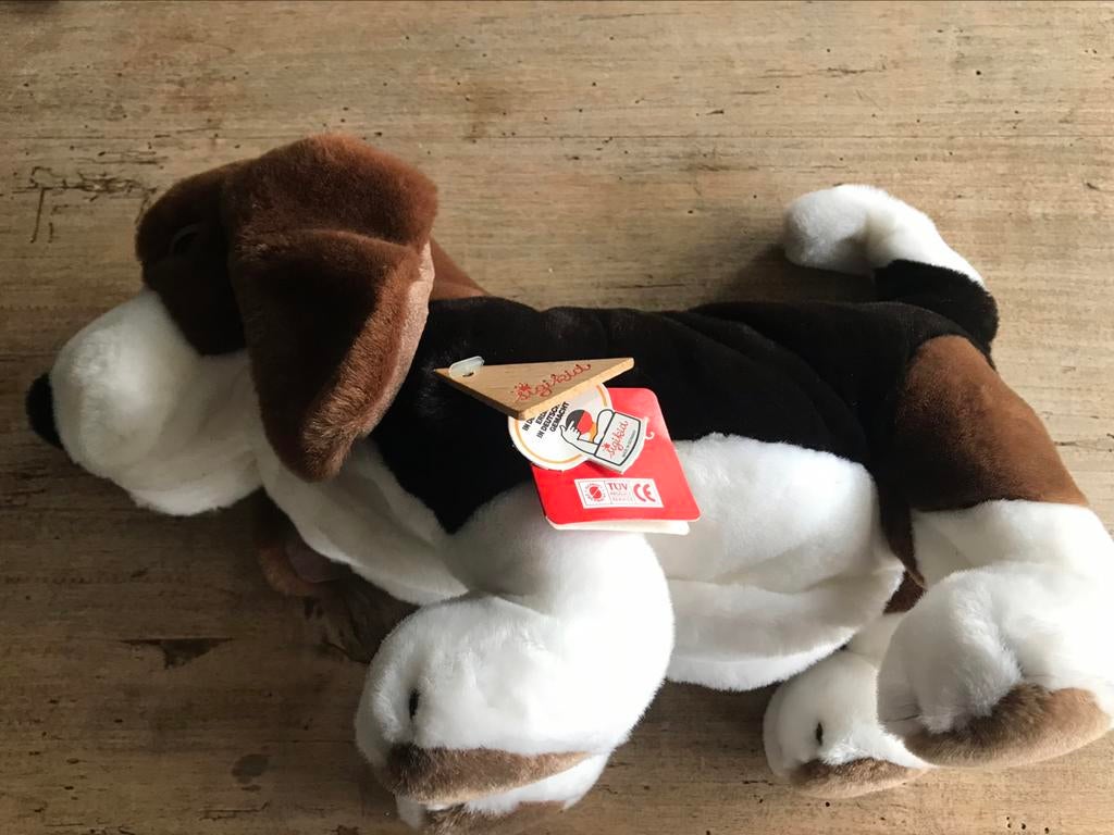 Sigikid nieuwe pluche hond jaren 80, Ophalen of Verzenden, Hond