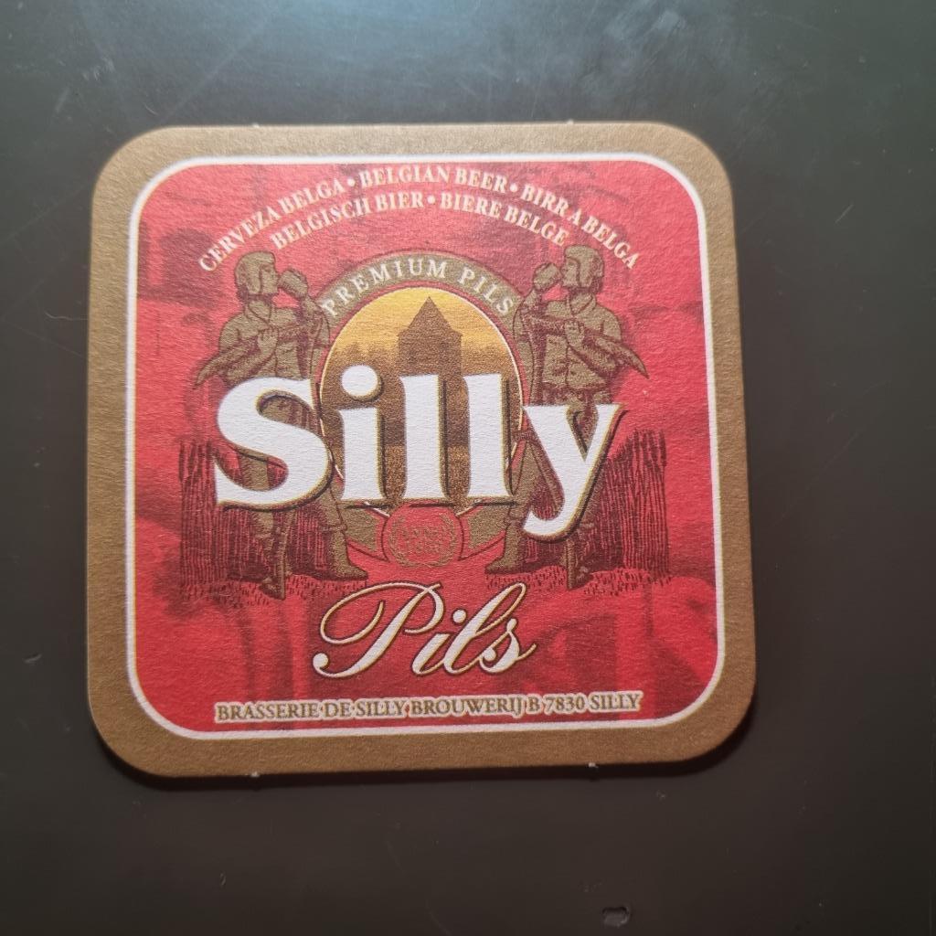Sous Bock Silly (modèle 8), Ophalen of Verzenden, Gebruikt, Viltje(s), Overige merken