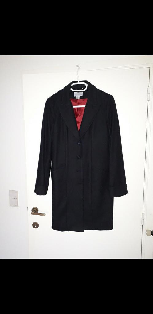 Wintermantel Dames zwart maat 42, Enlèvement, Comme neuf, Taille 42/44 (L), Noir