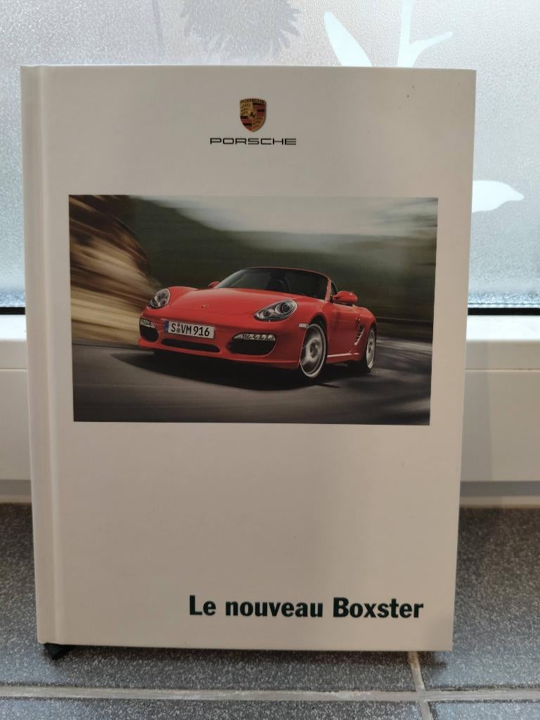 Livre brochure catalogue Porsche Boxster type 987, Ophalen of Verzenden, Nieuw, Porsche