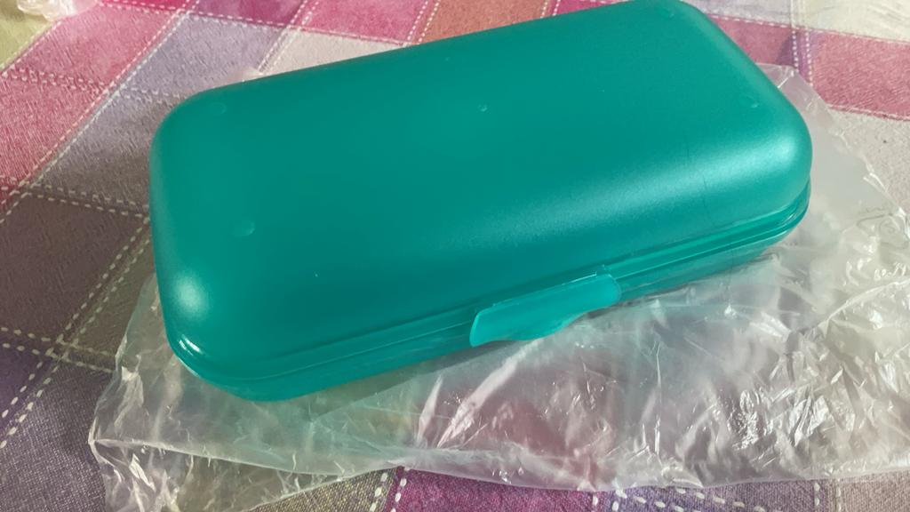 Nieuwe eco lunchdoos xl Tupperware promo -50%, Ophalen of Verzenden, Nieuw