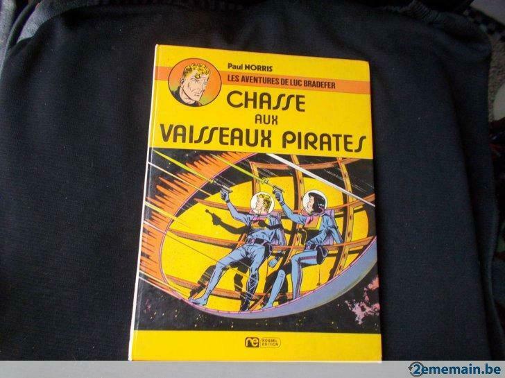 Luc Bradefer (Cartonné) T.2  "Chasse aux Vaisseaux pirates", Une BD, Enlèvement, Utilisé