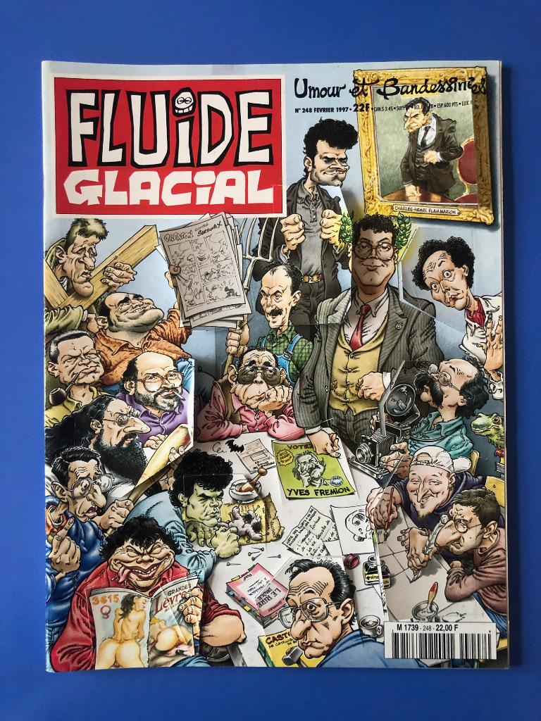 Fluide Glacial 248 février 1997 - Spécial avec fenêtres 3D, Une BD, Comme neuf, Enlèvement, Collectif