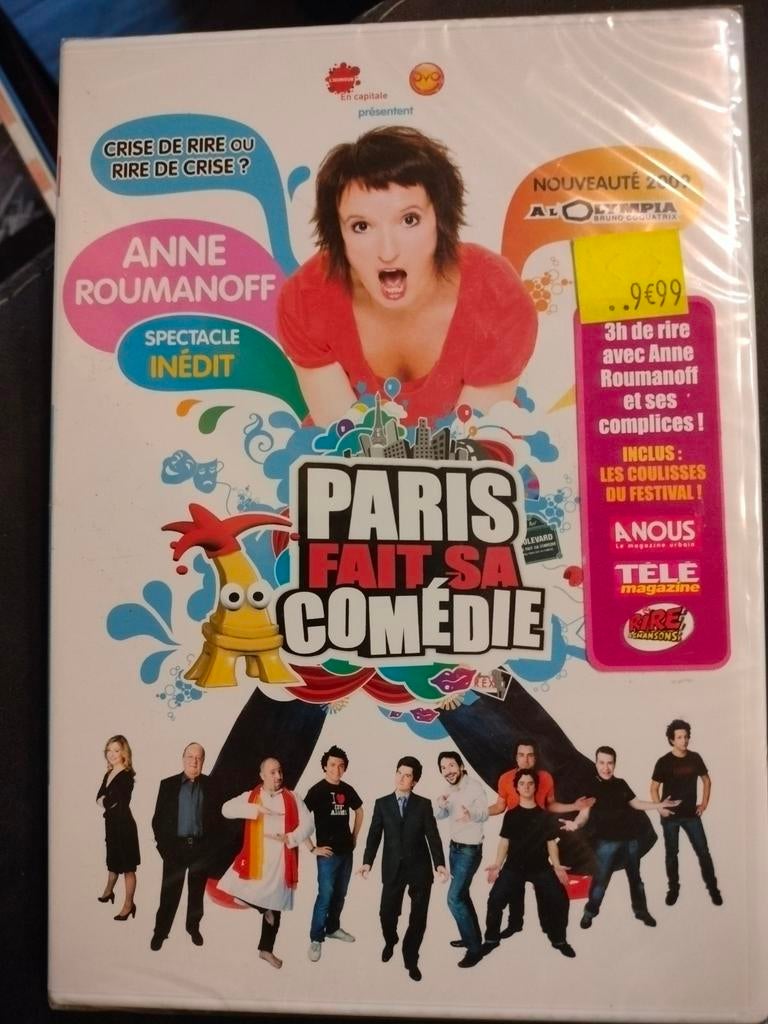 Paris fait sa comédie DVD, Cd's en Dvd's, Dvd's | Cabaret en Sketches, Nieuw in verpakking, Ophalen of Verzenden