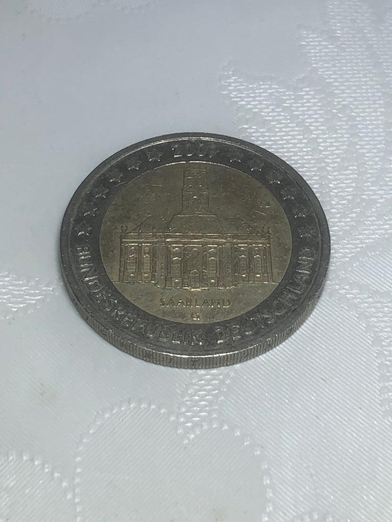Gebruikte Duitse G 2 euro herdenkingsmunt uit 2009., Ophalen of Verzenden, Duitsland, 2 euro, Losse munt