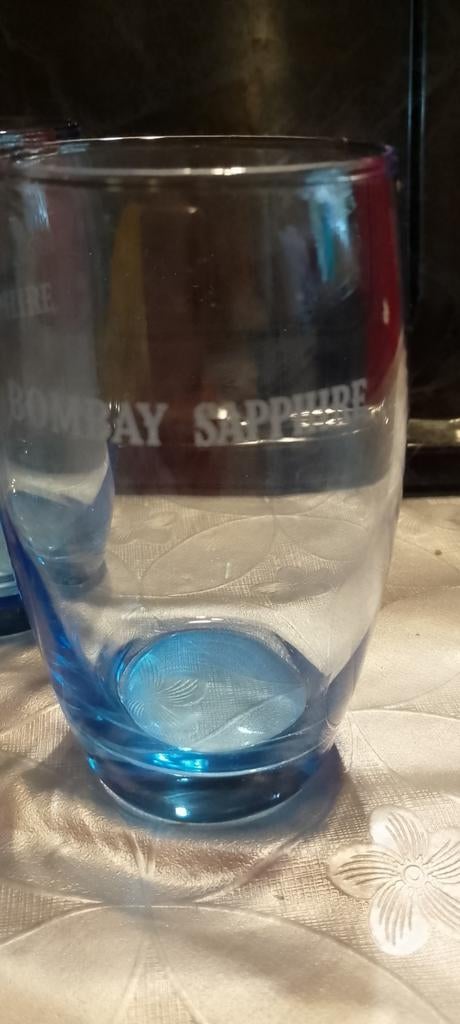 Bombay Sapphire glas, Verzamelen, Ophalen, Zo goed als nieuw
