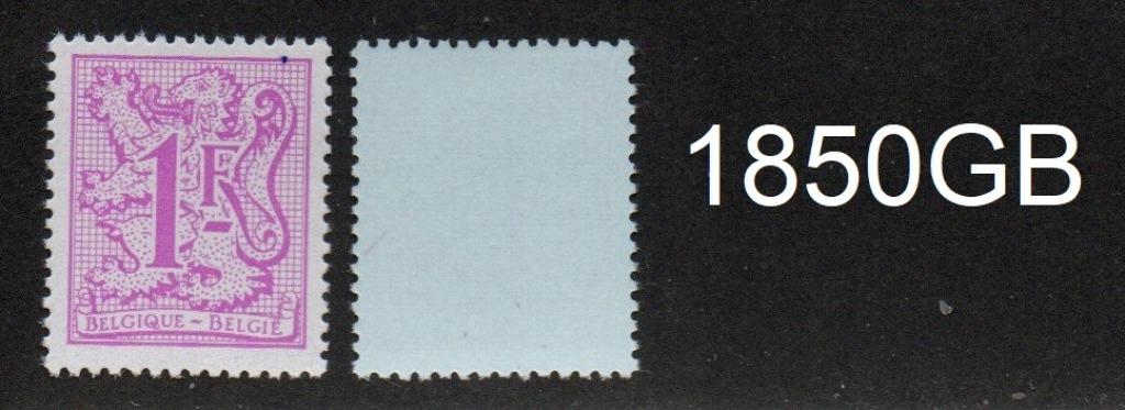 Timbre neuf ** Belgique N 1850GB, Enlèvement ou Envoi, Non oblitéré, Neuf