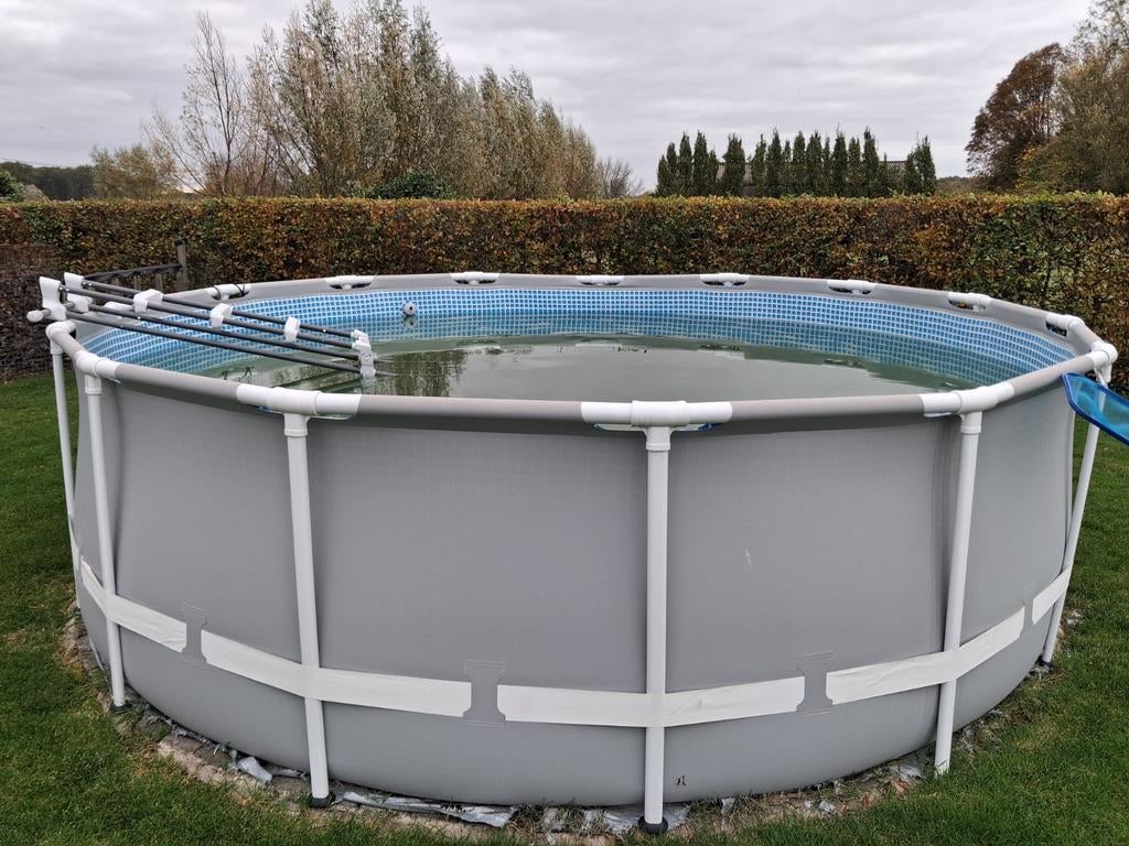 Intex zwembad, Tuin en Terras, Zwembaden, Ophalen, Zo goed als nieuw