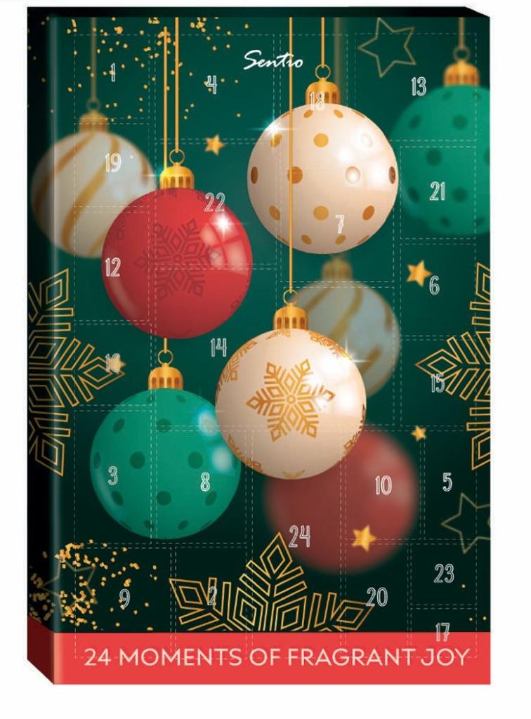 Luxe Adventskalender Kerstbal, Ophalen of Verzenden, Nieuw