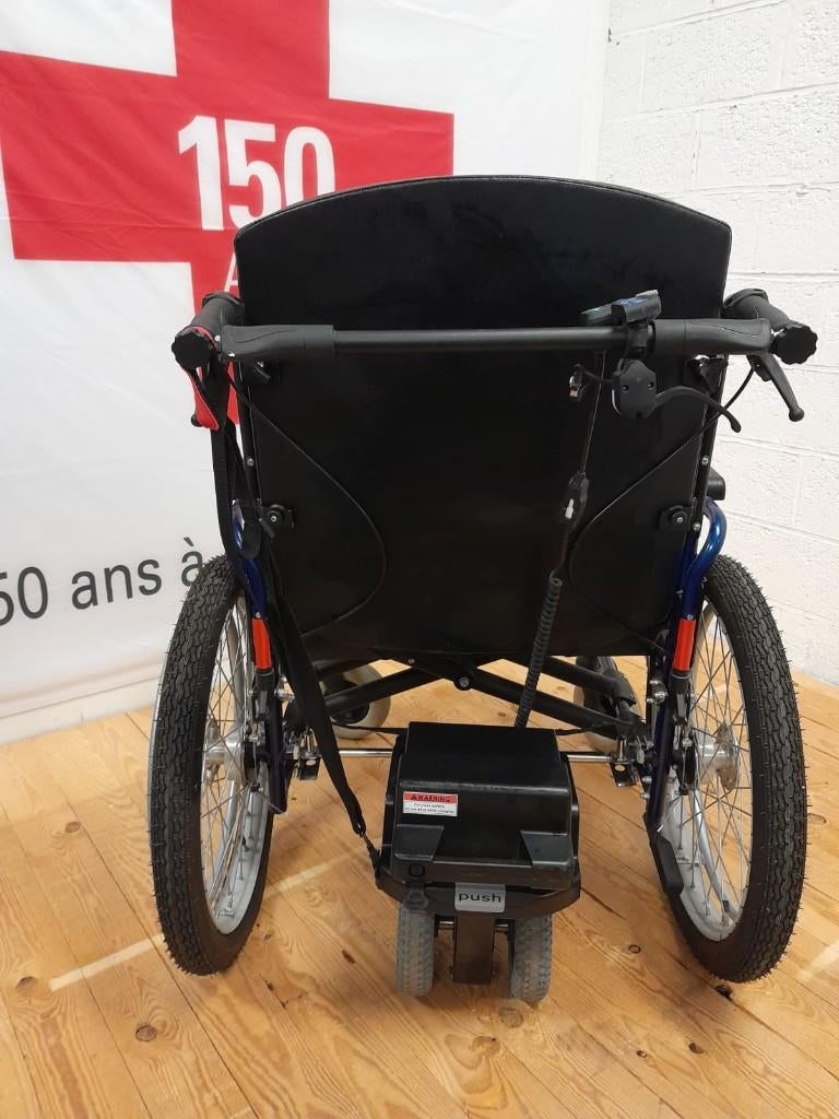 Fauteuil roulant Vermeiren Eclips XXL – très bon état, Diversen, Ophalen, Zo goed als nieuw