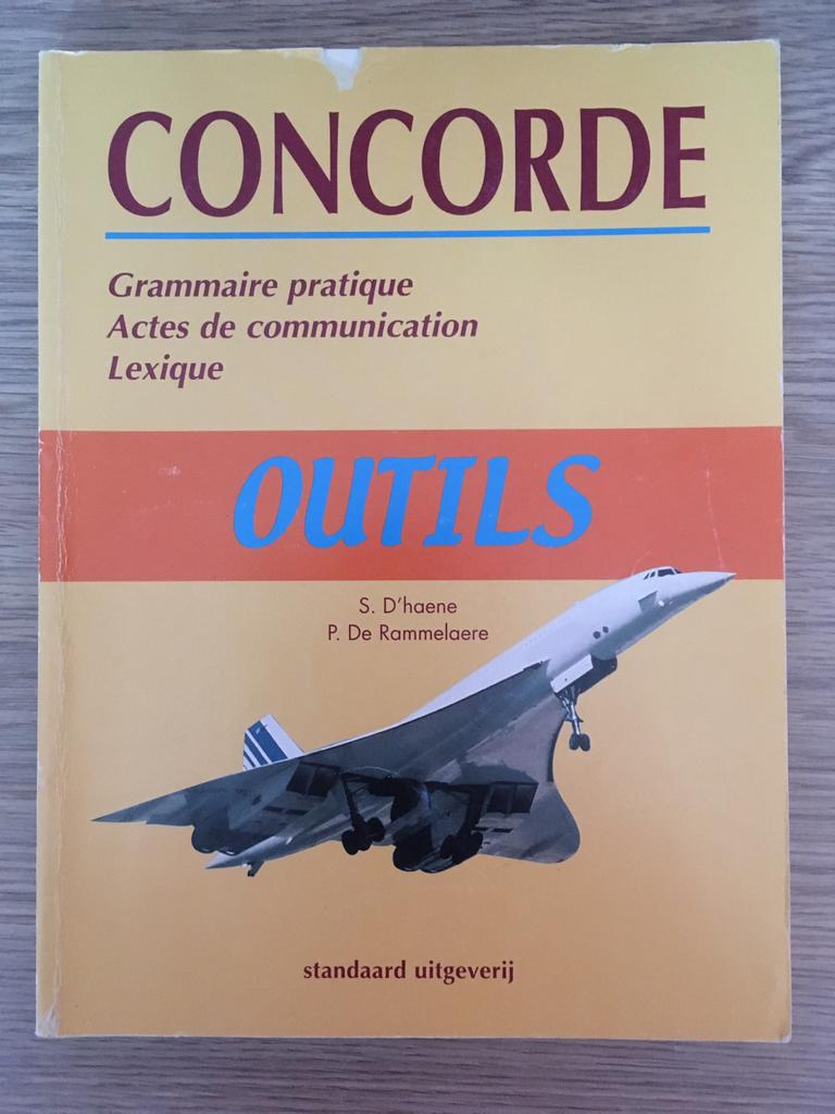 Concorde outils, Livres, Enlèvement ou Envoi, Français, Utilisé, Secondaire