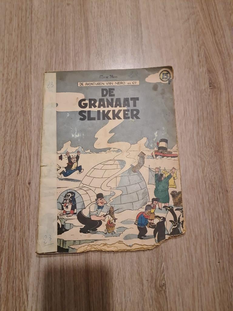 De granaat slikker, Antiek en Kunst, Ophalen of Verzenden