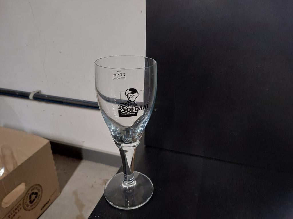 Bierglas de Soldaat, Ophalen of Verzenden, Zo goed als nieuw, Bierglas