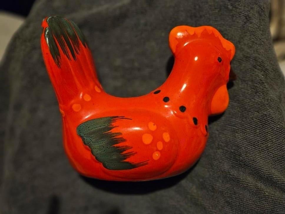 Retro spaarpot kip, Verzamelen, Ophalen of Verzenden