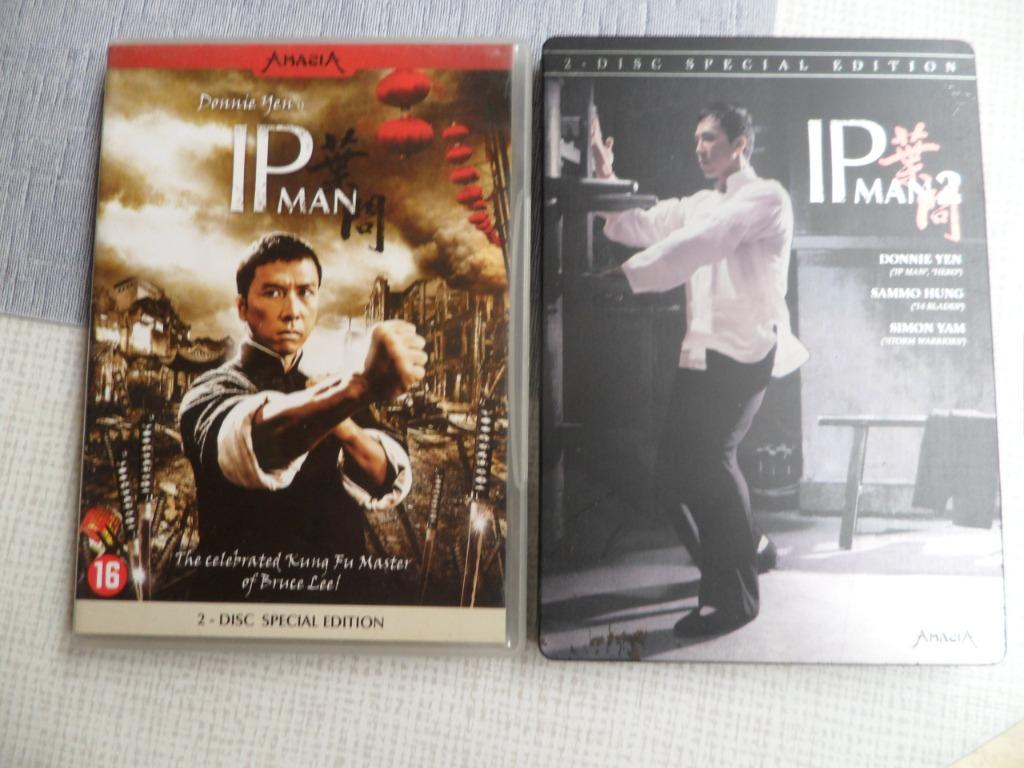dvds  ip man I EN II (zie beschrijving), Envoi, Comme neuf, Guerre