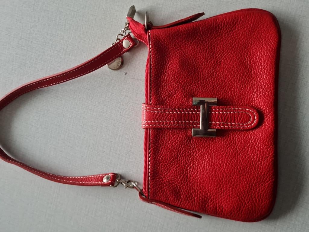 Rood handtas, Ophalen, Gebruikt, Rood